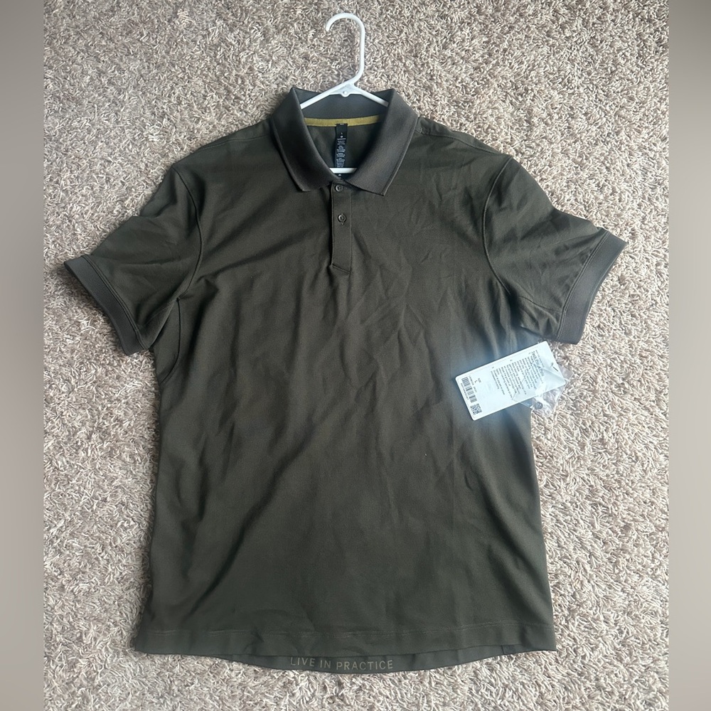 lululemon athletica Tech Pique Polo sz L